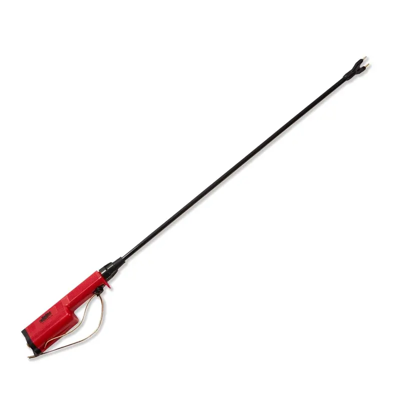 Hot Shot Sabre-Six The Red One Cattle Prod with 32" Flexible Shaft