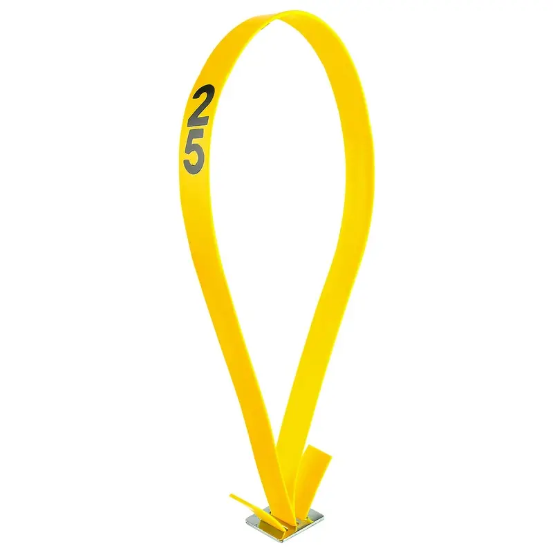 Mare ID Neck Strap - Numbered, Yellow