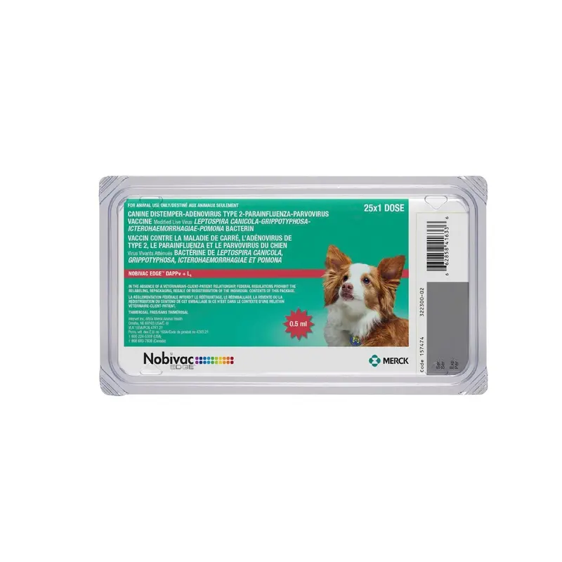 Nobivac EDGE DAPPVL4 Dog Vaccine, 25 x 0.5mL Doses