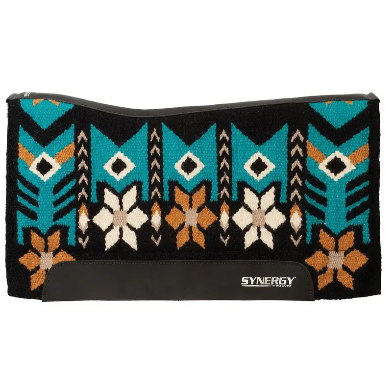 Synergy Contoured Performance Saddle Pad, Wildflower, 33" x 38"