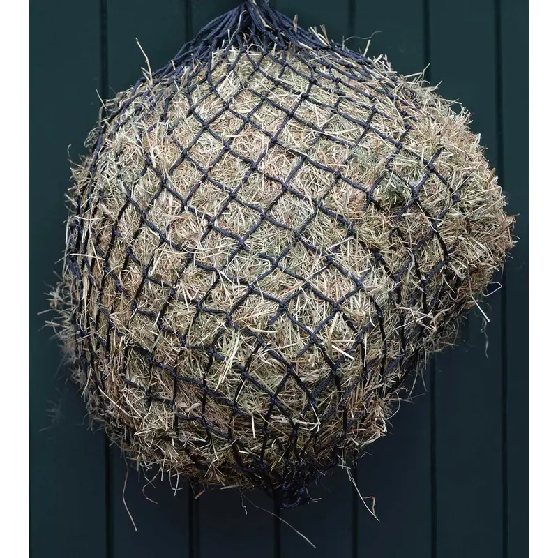 30" Slow Feed Hay Net, Black
