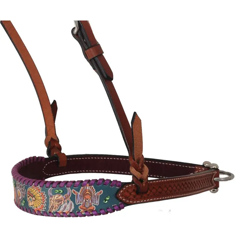 Rafter T Tie Down Noseband, Tribal Print