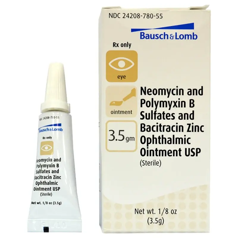 Rx Neo/Poly/Bac Ophthalmic Ointment, 3.5gm