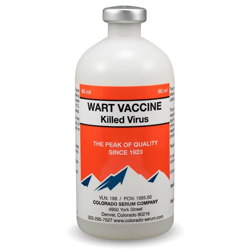 Wart Vaccine for Cattle