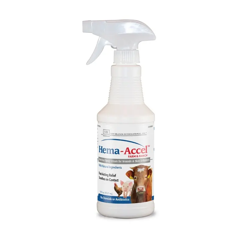 Hema-Accel Farm & Ranch All Natural Wound Care Spray, 16 oz