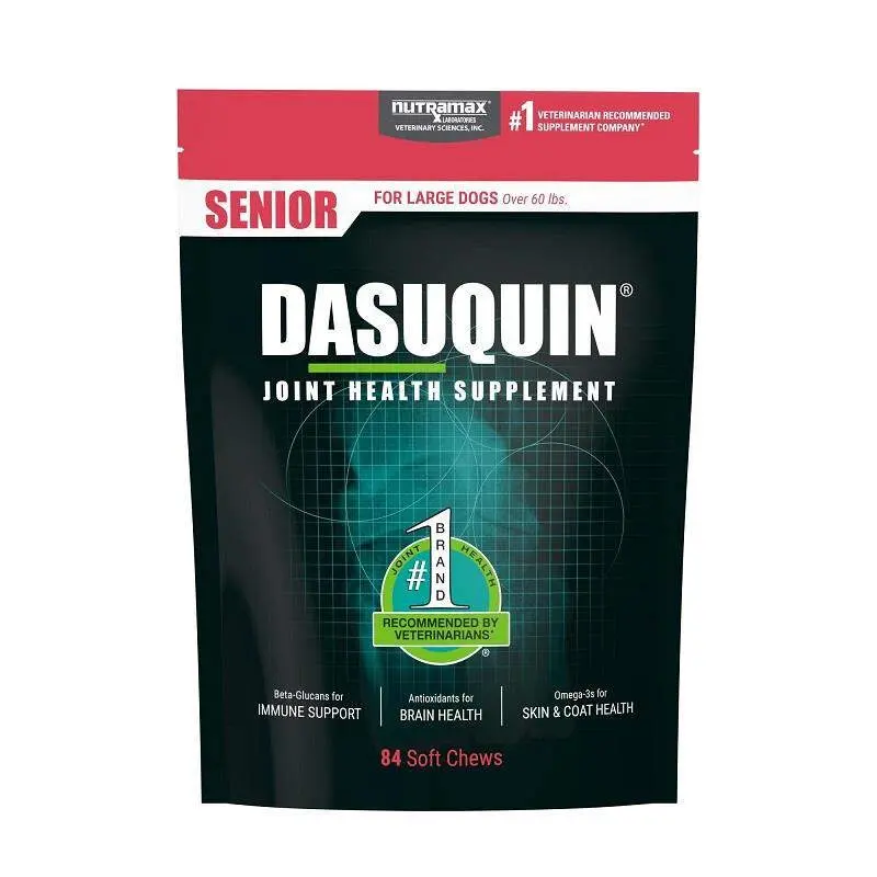 Nutramax Dasuquin Senior Joint Health Supplement for Dogs, 84 Soft Chews