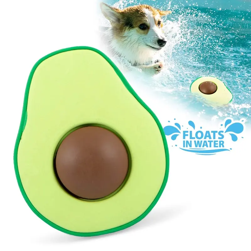 Jeffers Natural Rubber Floating Dog Toy for Medium-Chewers with Vanilla Scent