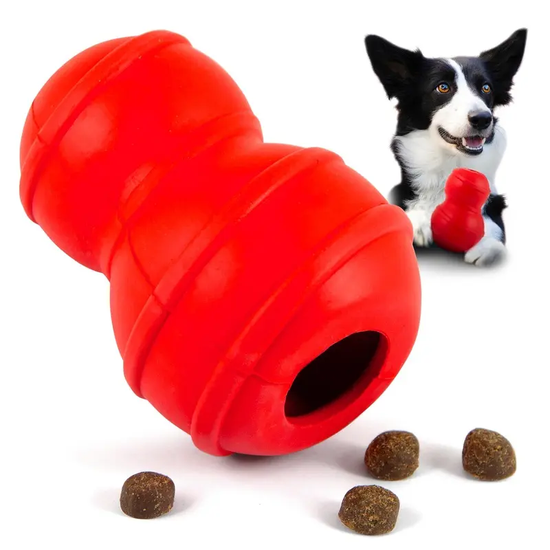 Jeffers Stuffable Fetch & Chew Dog Toy made from Durable, Natural Rubber