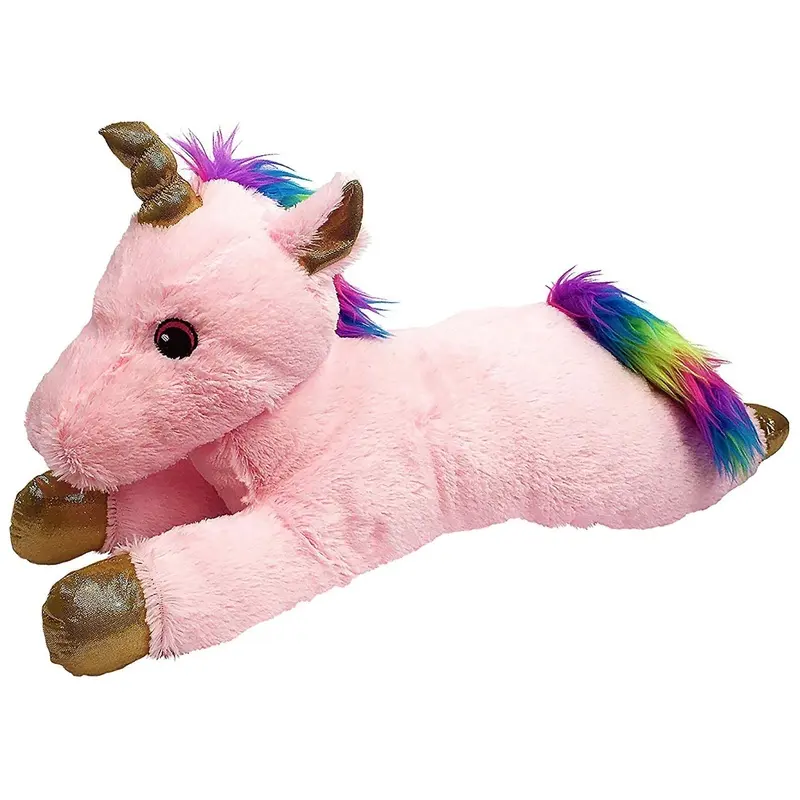 Jumbo Unicorn Plush Dog Toy, 24"L (assorted)