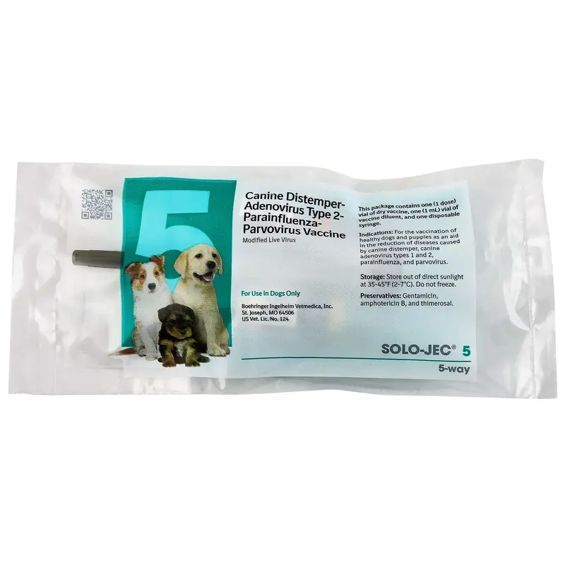 Solo-Jec 5 (5 Way Dog Vaccine)