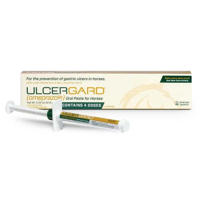 UlcerGard (omeprazole) Oral Paste Ulcer Treatment for Horses