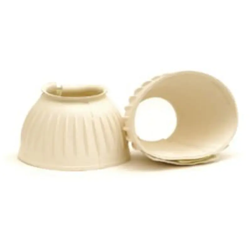 Double Tape Ribbed Bell Boots, Pair