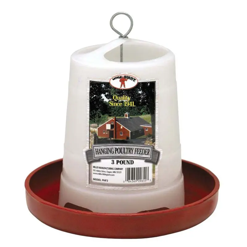Little Giant Plastic Hanging Chicken Feeders