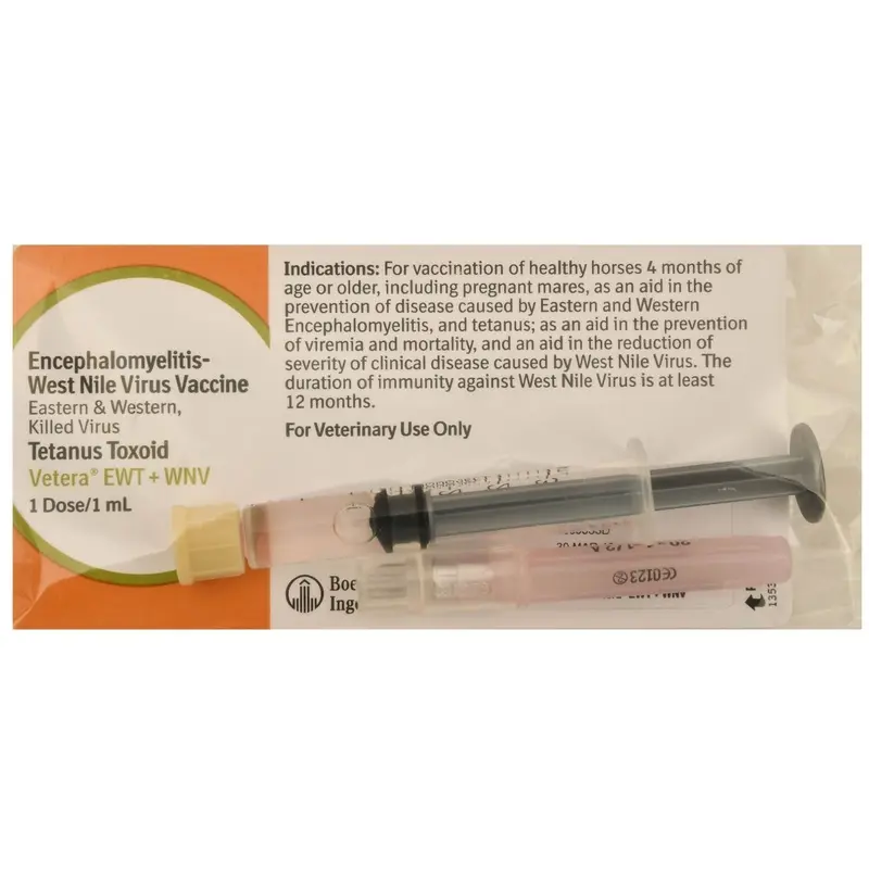 Vetera EWT+WNV, Single Dose Vaccine for Horses
