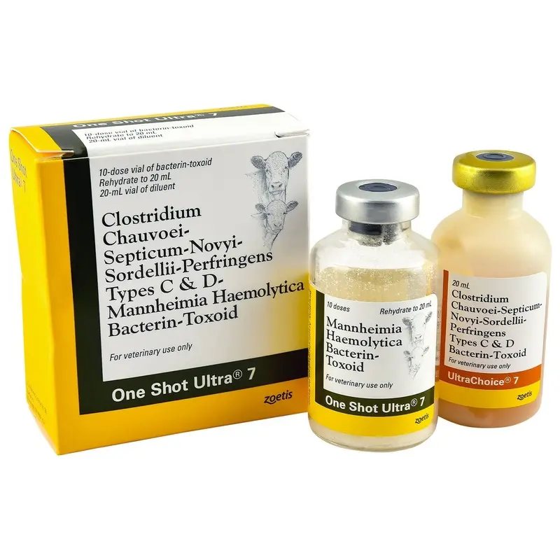 One Shot Ultra 7 Blackleg Cattle Vaccine