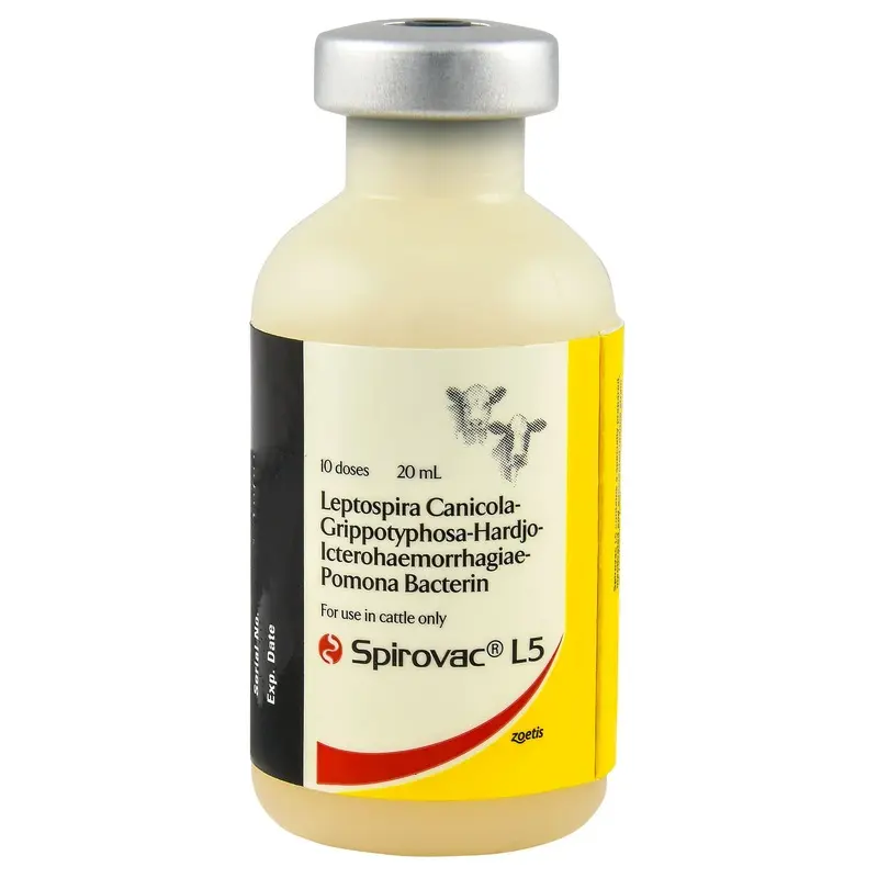 Spirovac L5 Cattle Vaccine, 50 Dose