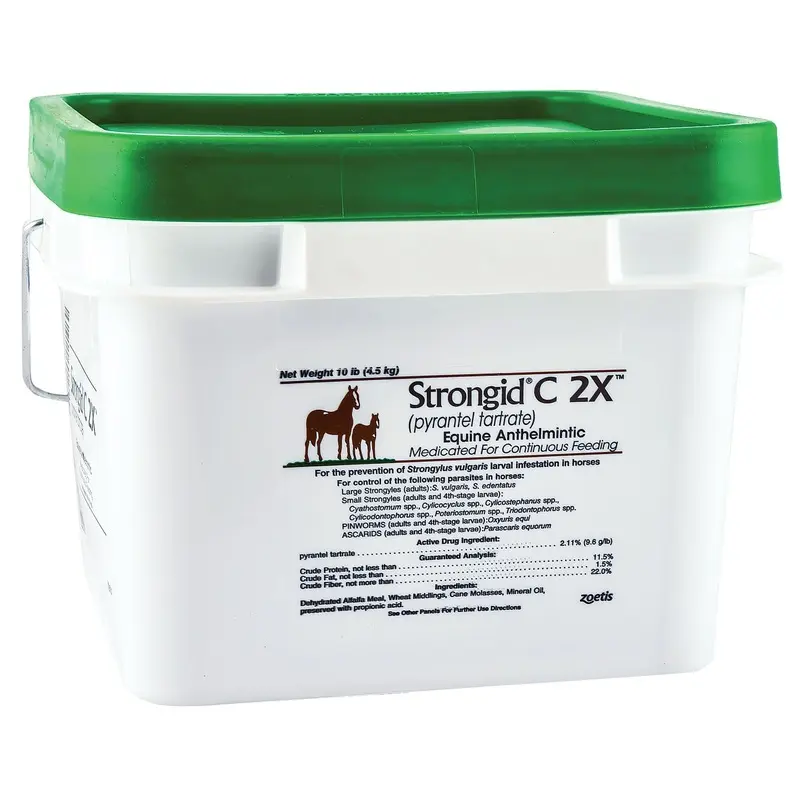 Strongid C 2X  Concentrated Daily Equine Anthelmintic