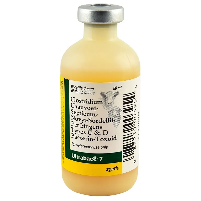 Ultrabac 7 Vaccine for Cattle & Sheep