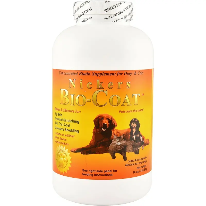 Bio-Coat Biotin Supplement for Dogs & Cats