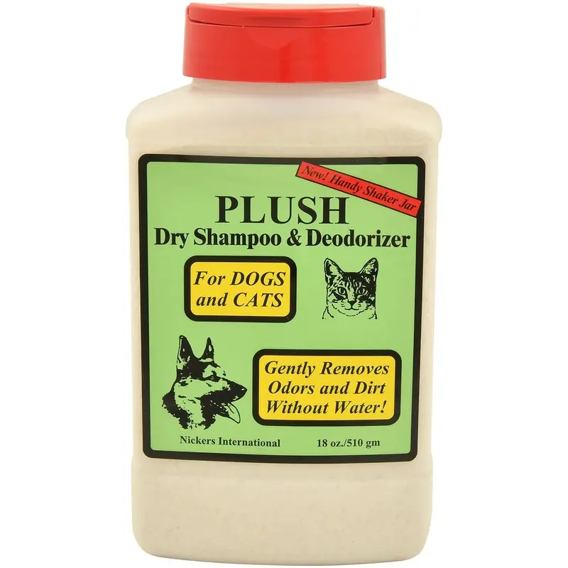 Plush Dry Shampoo & Deodorizer for Dogs & Cats
