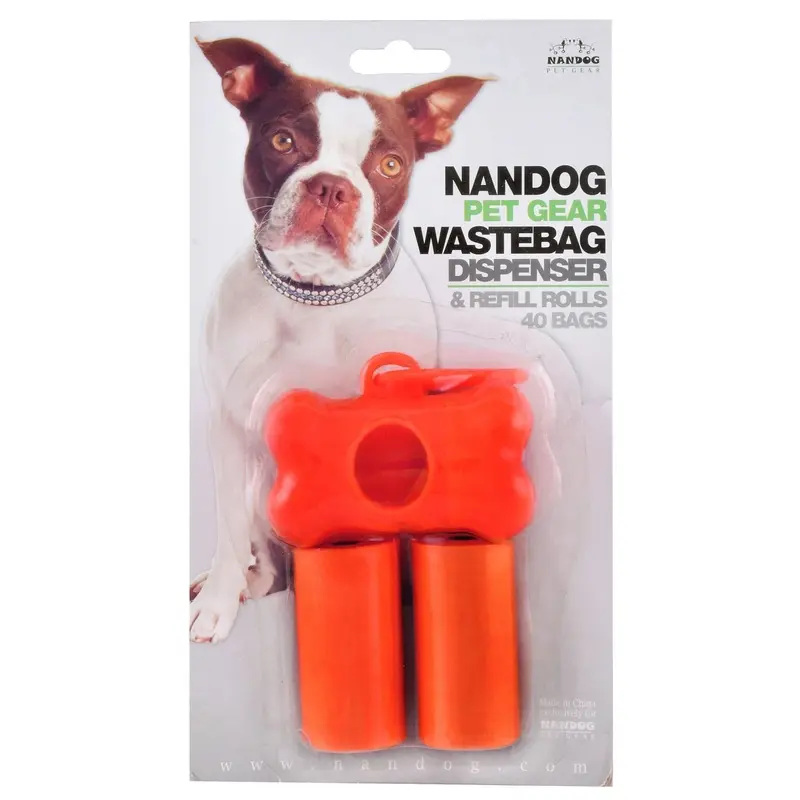 Waste Bag Dispenser with 40 Bags