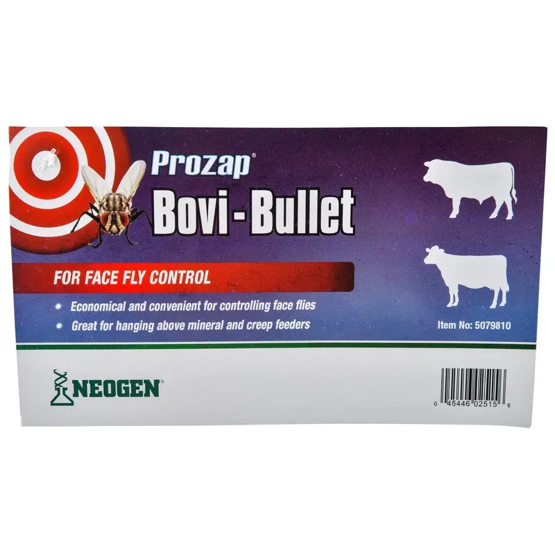 Prozap Bovi-Bullet for Face Fly Control