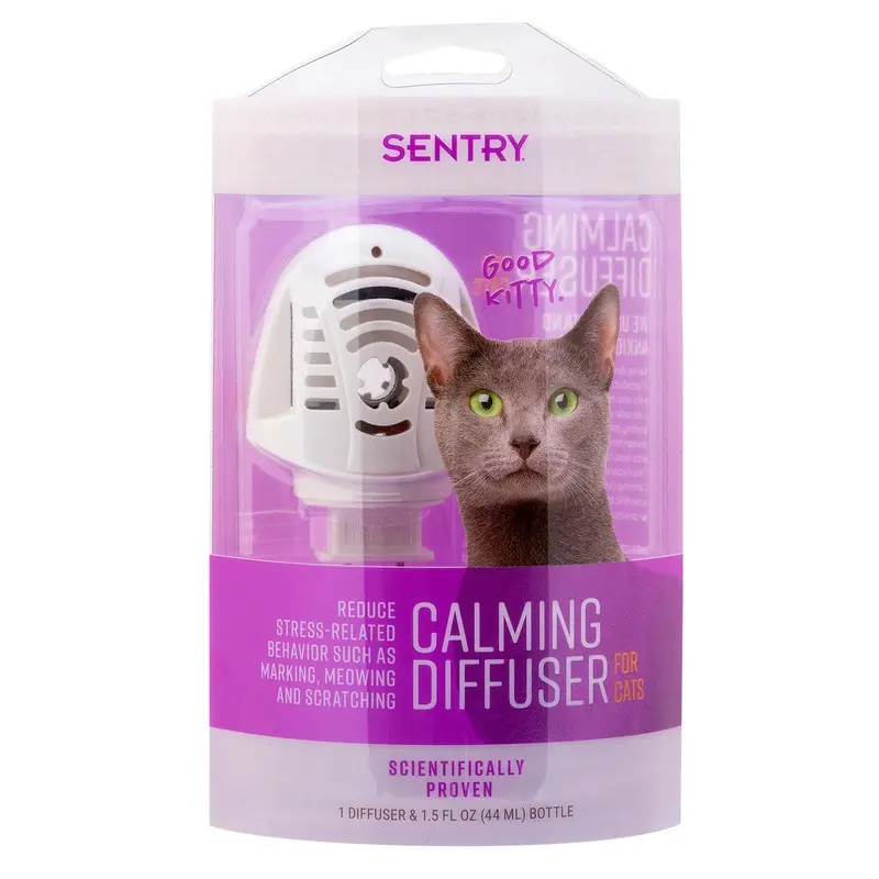 SENTRY Calming Diffuser Kit & Refills for Cats