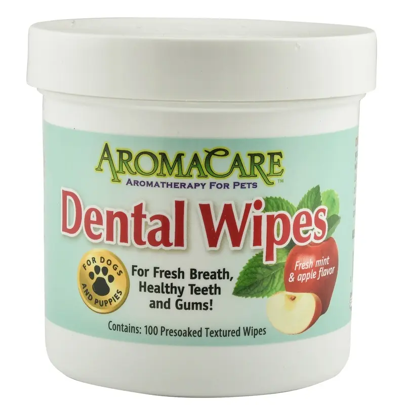 AromaCare Dental Wipes, 100 ct