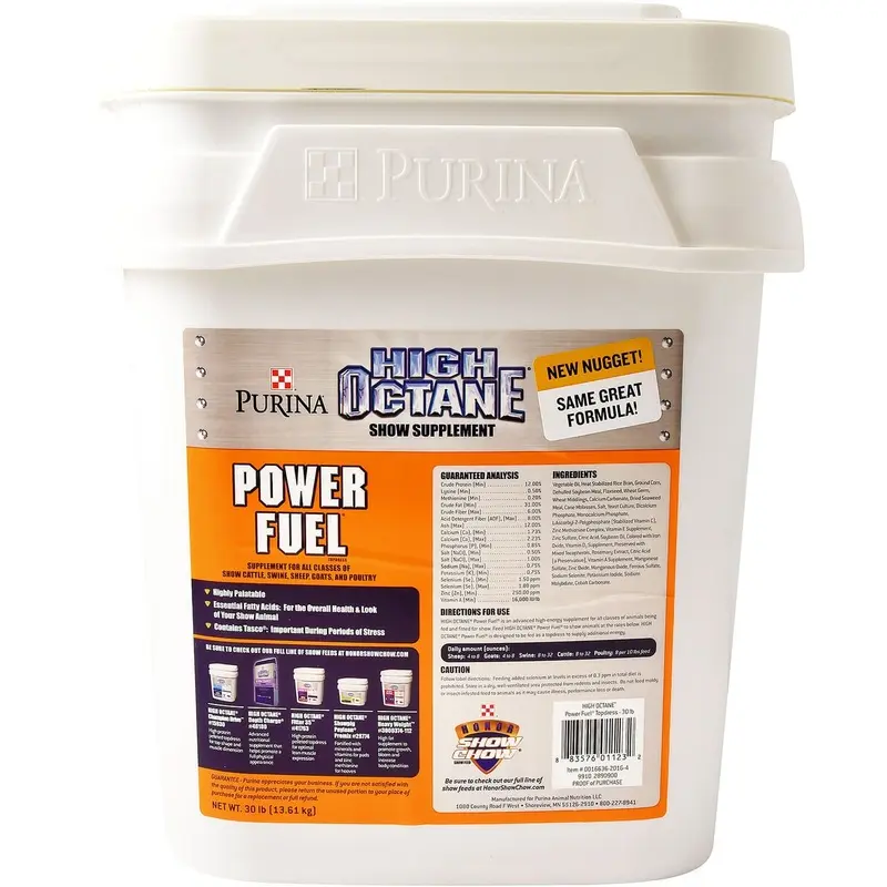 Purina High Octane Power Fuel Show Animal Supplement