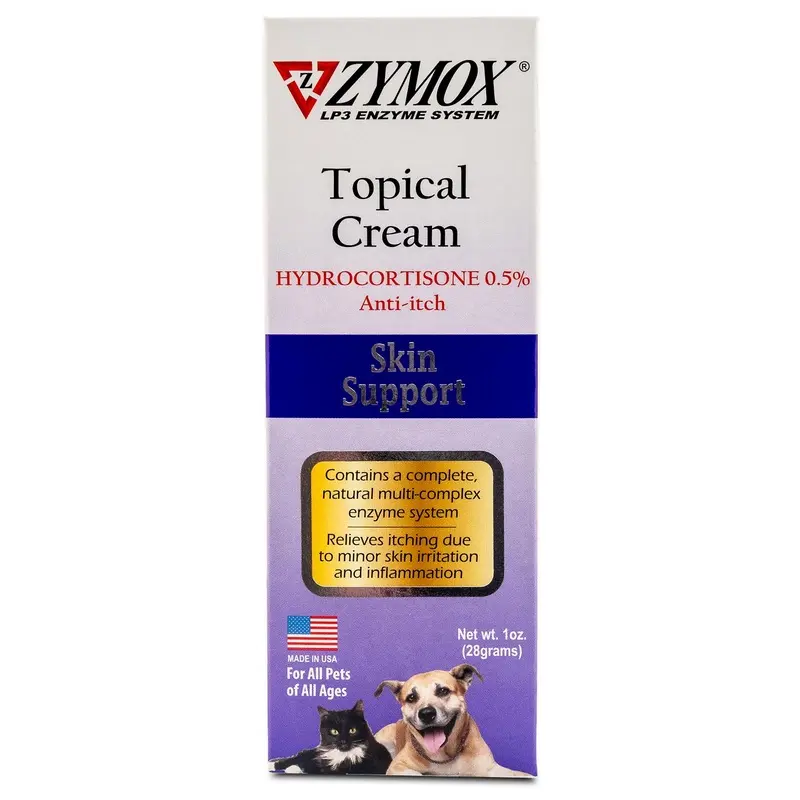 Zymox Topical Antimicrobial 0.5% HC for Dogs & Cats