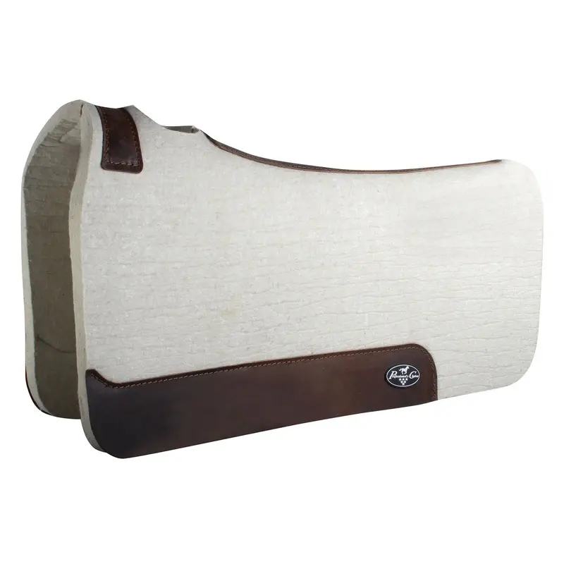 3/4" Deluxe Steam Pressed 100% Wool Saddle Pad