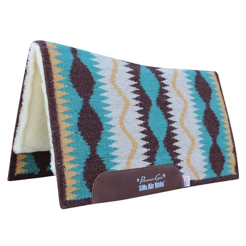 Professional's Choice "Serpentine" Comfort-Fit SMx Air Ride Saddle Pad, 33" x 38"