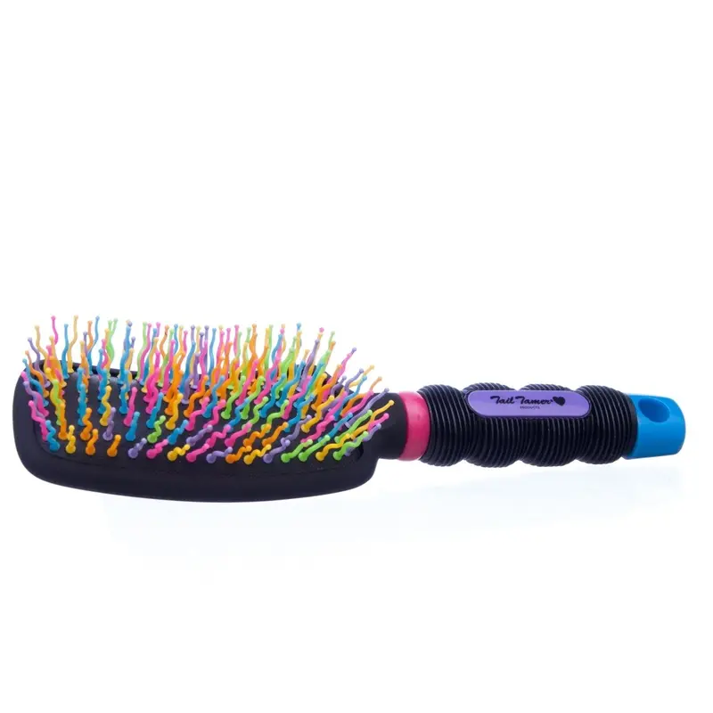 Curved Handle Rainbow Brush