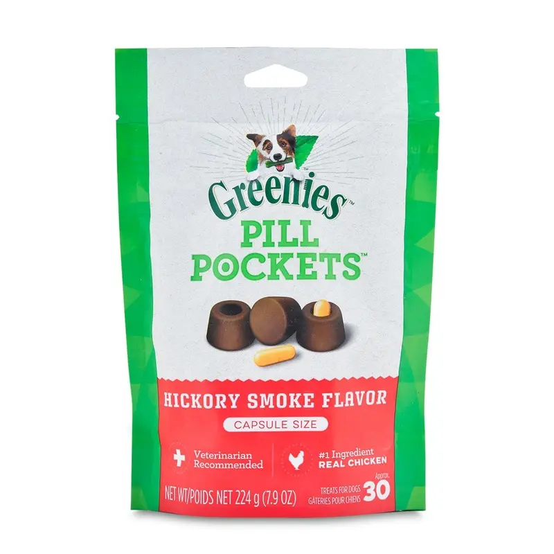 Greenies Pill Pockets for Capsules, 30 ct