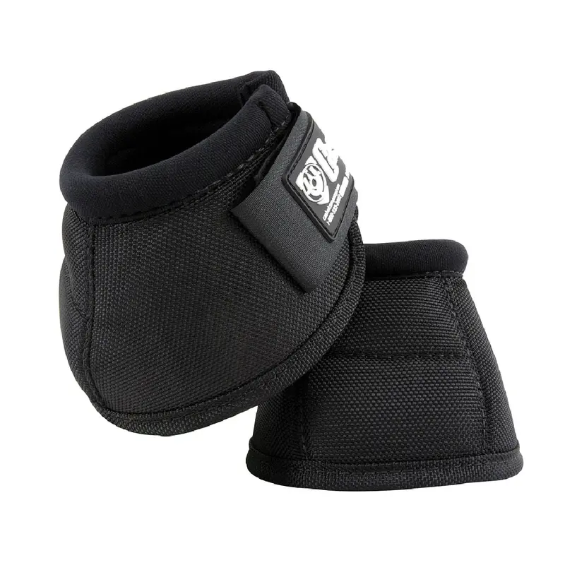 Cashel No-Turn Bell Boots, Black, Pair