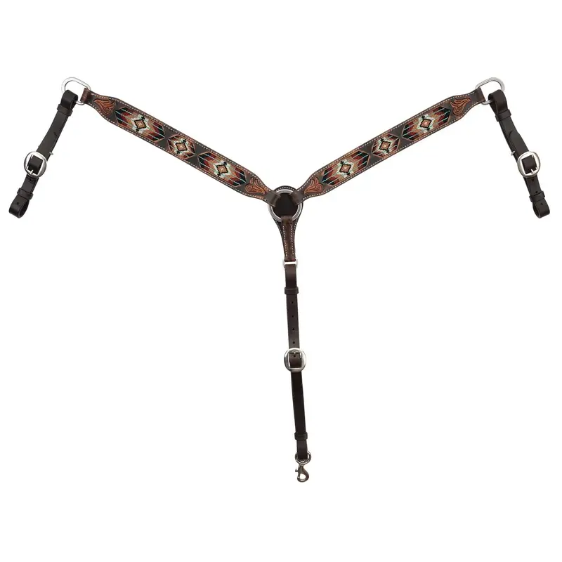 Circle Y Beaded Southwest Breast Collar