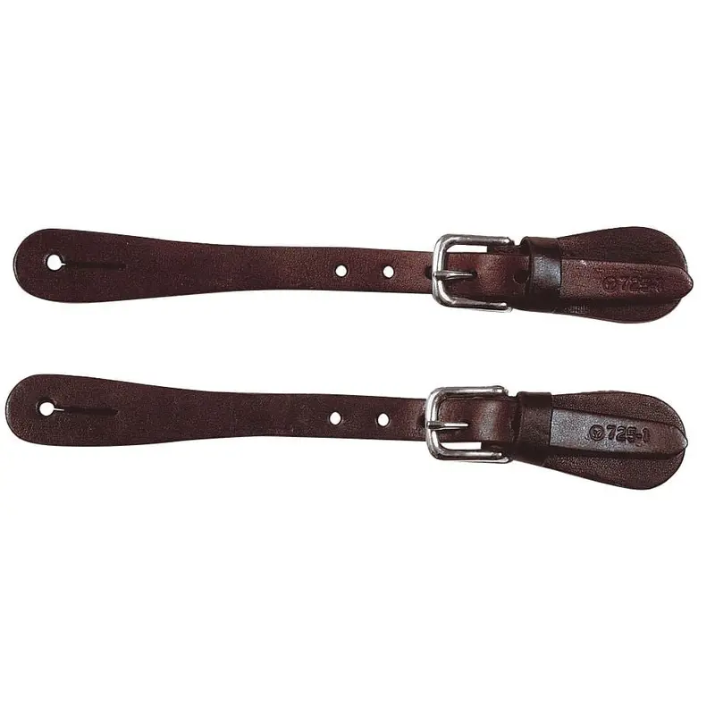 Circle Y Plain Spur Straps, Men's