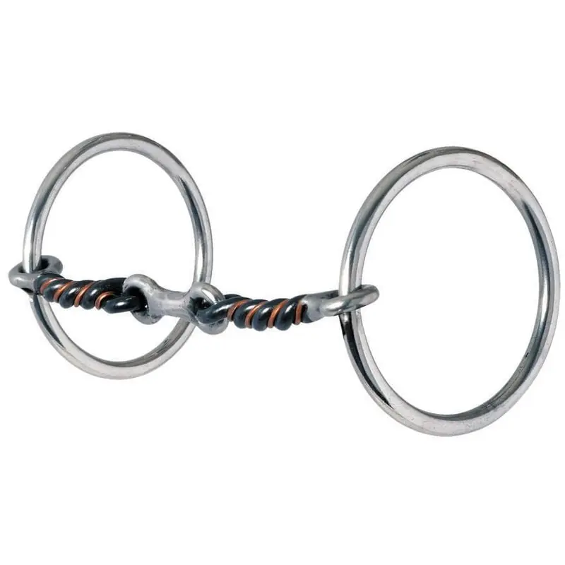 Reinsman Traditional Sweet and Sour Dog Bone Loose Ring Snaffle Bit