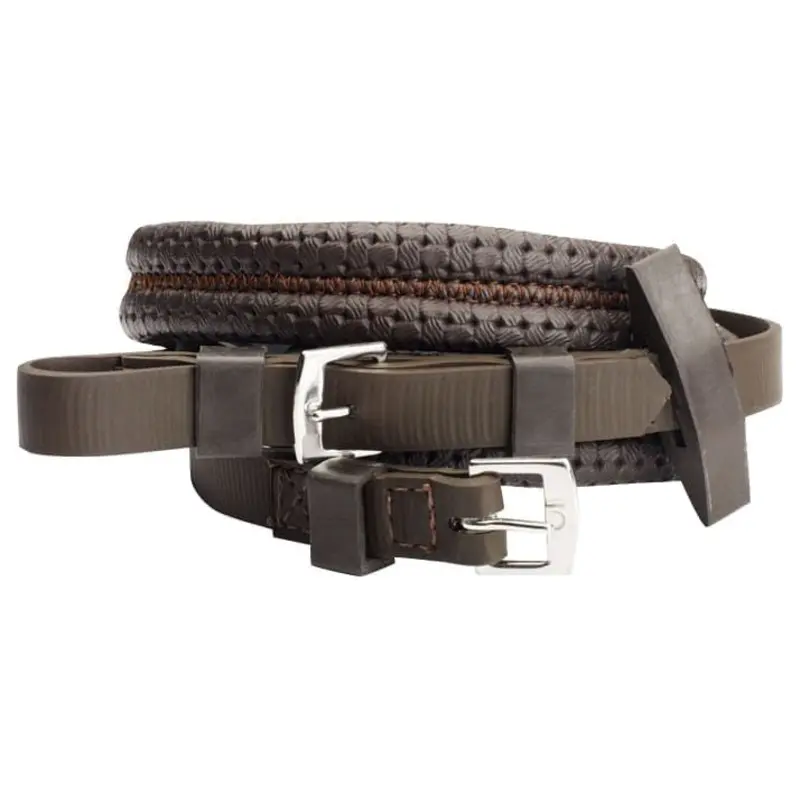 Wintec Equi-Leather Grip Reins
