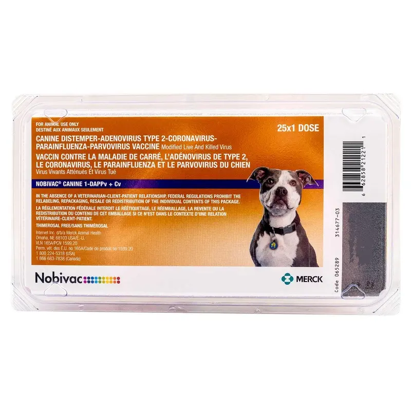 Nobivac Canine 1-DAPPv+Cv Dog Vaccine