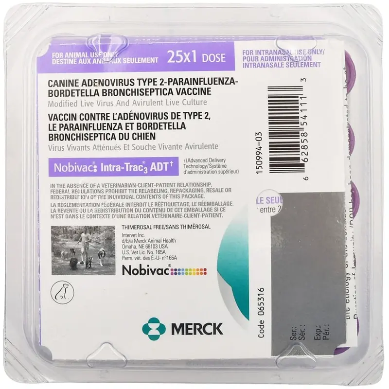 Nobivac Intra-Trac3 ADT Dog Vaccine