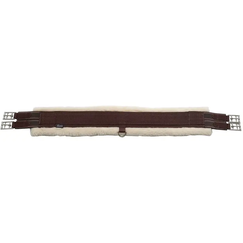Perri's Nylon Fleece Lined Girth, Brown