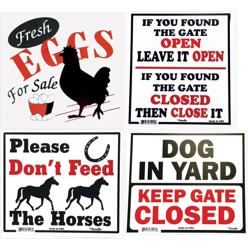 Gate Signs