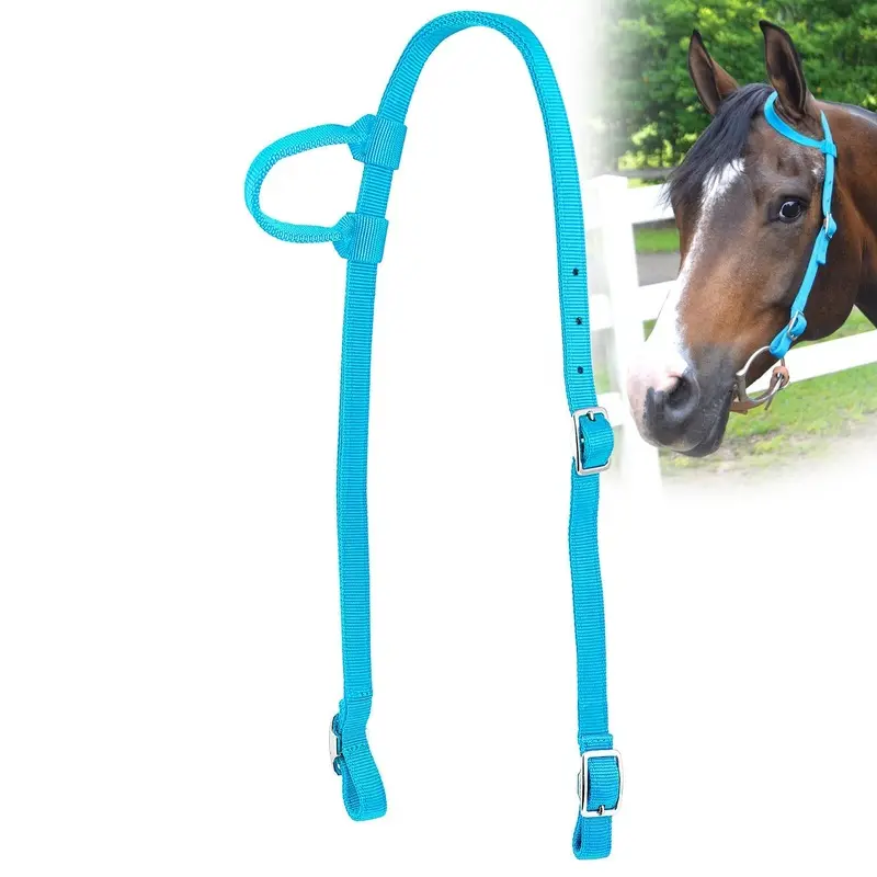 Jeffers Nylon One Ear Western Horse Headstall
