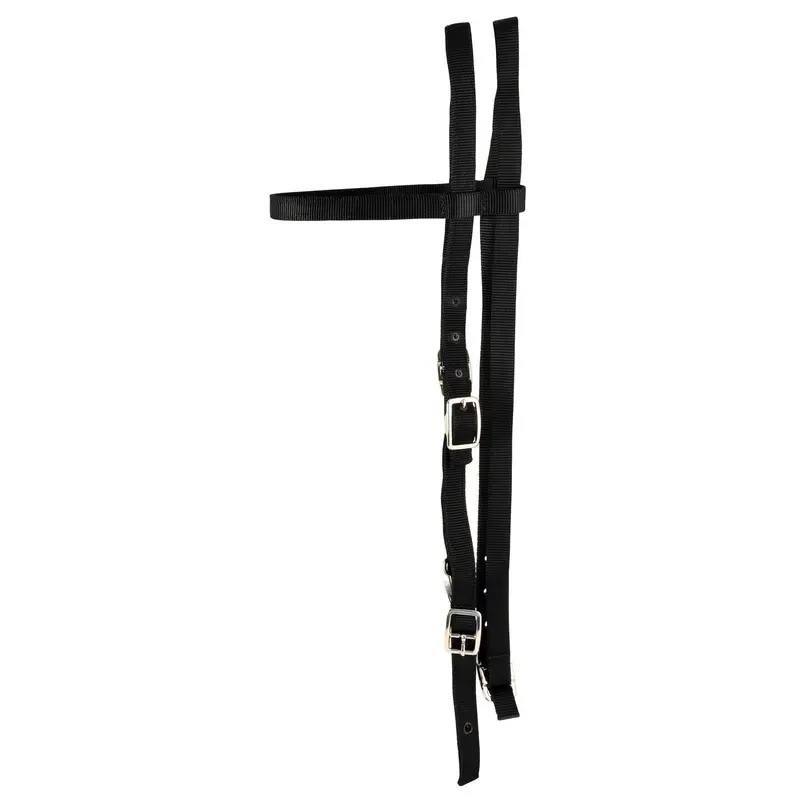 Jeffers Western Browband Horse Headstall, 2-Ply Nylon