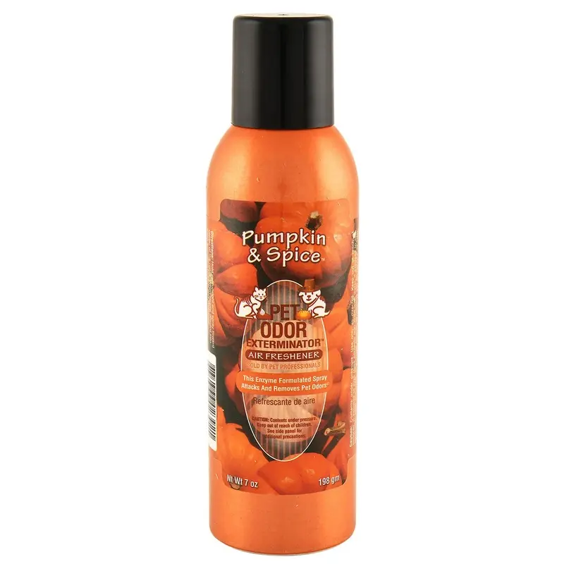 Pet Odor Exterminator Air Freshener Spray, Pumpkin Spice, 7 oz