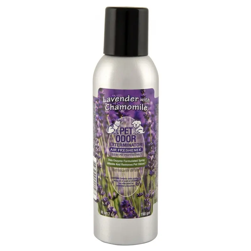 Pet Odor Exterminator Air Freshener Spray, Lavender with Chamomile, 7 oz
