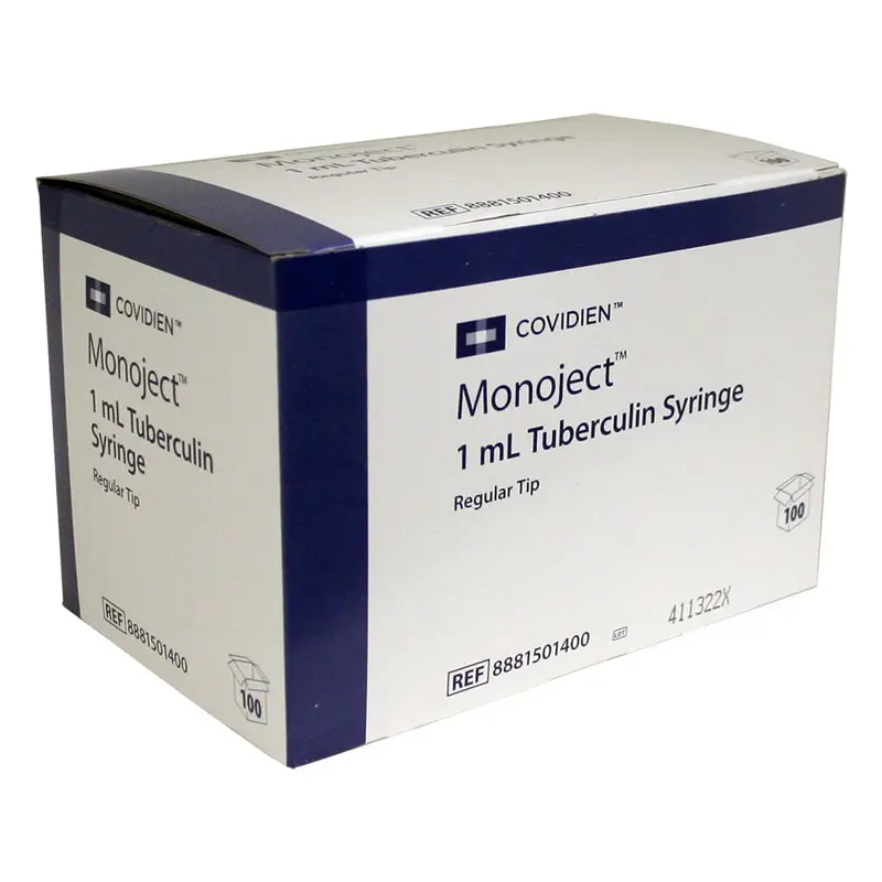 Rx Monoject Syringe, 1 cc TB, Box of 100