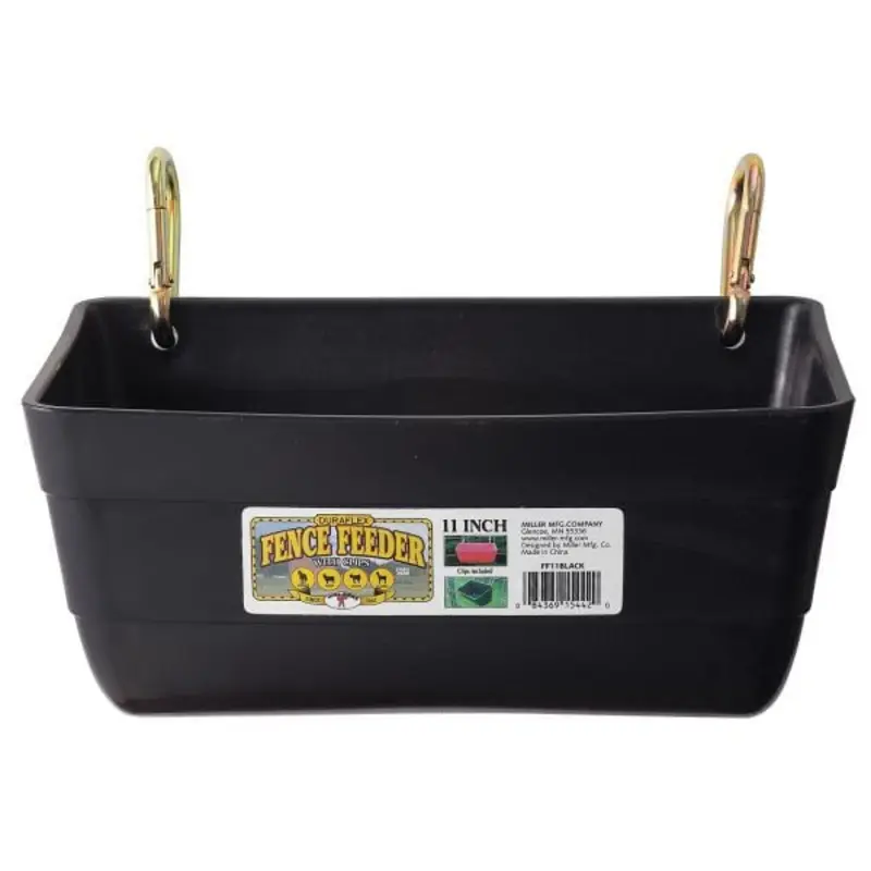 Little Giant Hanging Fence Feeder with Clips, 4 Quart