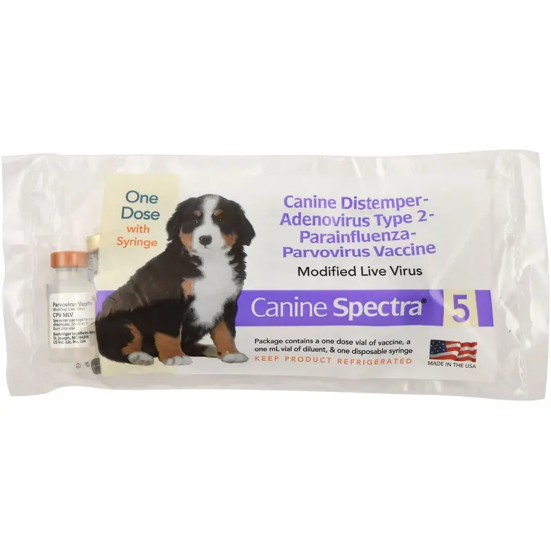 Canine Spectra 5 Dog Vaccine